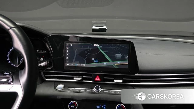 Hyundai Avante Hybrid (CN7) 2022 Черный из Кореи, фото 5