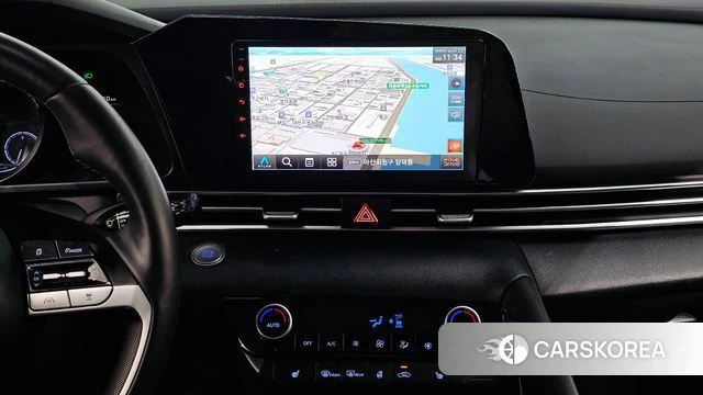 Hyundai Avante Hybrid (CN7) 2023 Белый из Кореи, фото 5