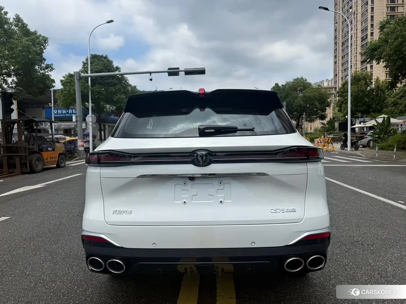 Chang'an Changan CS75PLUS 2025 Белый из Китая, фото 5