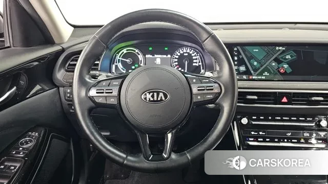Kia K7 Premier Hybrid 2021 Черный из Кореи, фото 5