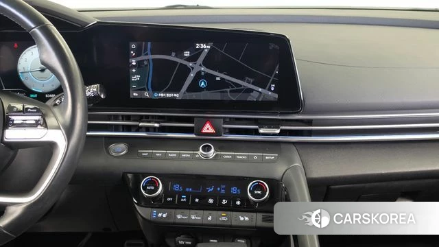 Hyundai Avante (CN7) 2021 Серебристо-серый из Кореи, фото 5