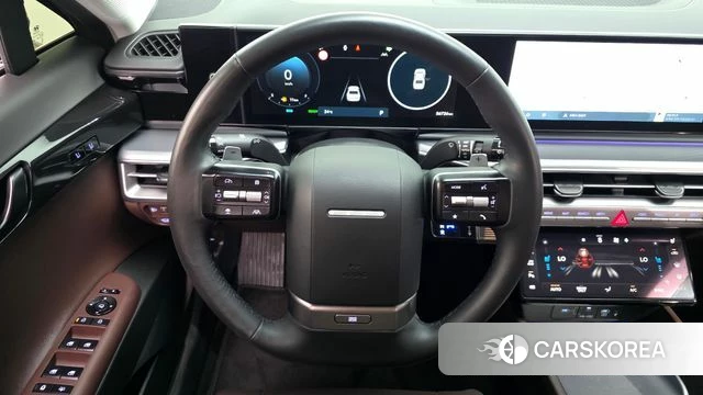 Hyundai Grandeur Hybrid (GN7) 2023 Черный из Кореи, фото 5