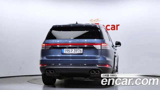 Lincoln Aviator 2nd generation 2021 Синий из Кореи, фото 5