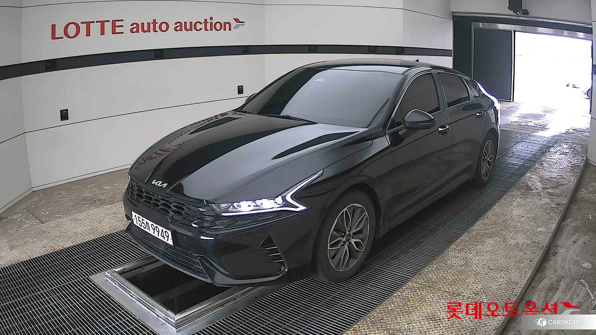 Kia K5 Hybrid 2022 Aurora Black Pearl из Кореи, фото 5