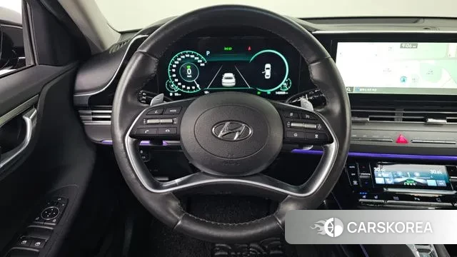 Hyundai The New Grandeur IG Hybrid 2021 Черный из Кореи, фото 5