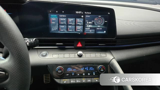 Hyundai The New Avante (CN7) 2024 Небесно-голубой из Кореи, фото 5