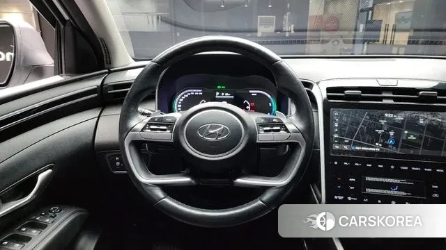 Hyundai Tucson Hybrid (NX4) 2021 Белый из Кореи, фото 5