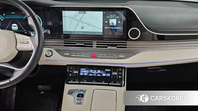 Hyundai The New Grandeur IG Hybrid 2021 Черный из Кореи, фото 5