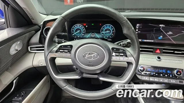 Hyundai Avante (CN7) 2020 Синий из Кореи, фото 5