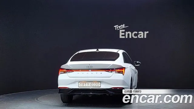 Hyundai Avante (CN7) 2020 Белый из Кореи, фото 5