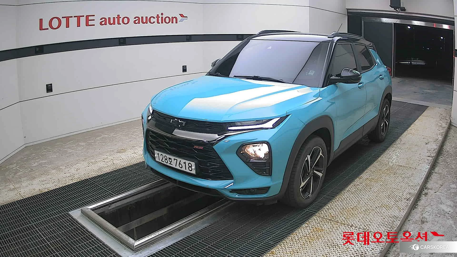 Korea G M TrailBlazer 1.35 Turbo FWD 2021 Ibiza Blue из Кореи, фото 5