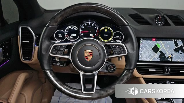 Porsche Cayenne (PO536) 2020 Синий из Кореи, фото 5