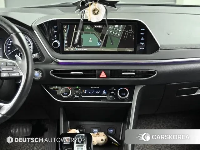 Hyundai Sonata (DN8) 2021 Серебристо-серый из Кореи, фото 5