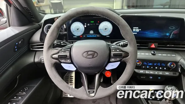 Hyundai The New Avante (CN7) 2023 Красный из Кореи, фото 5