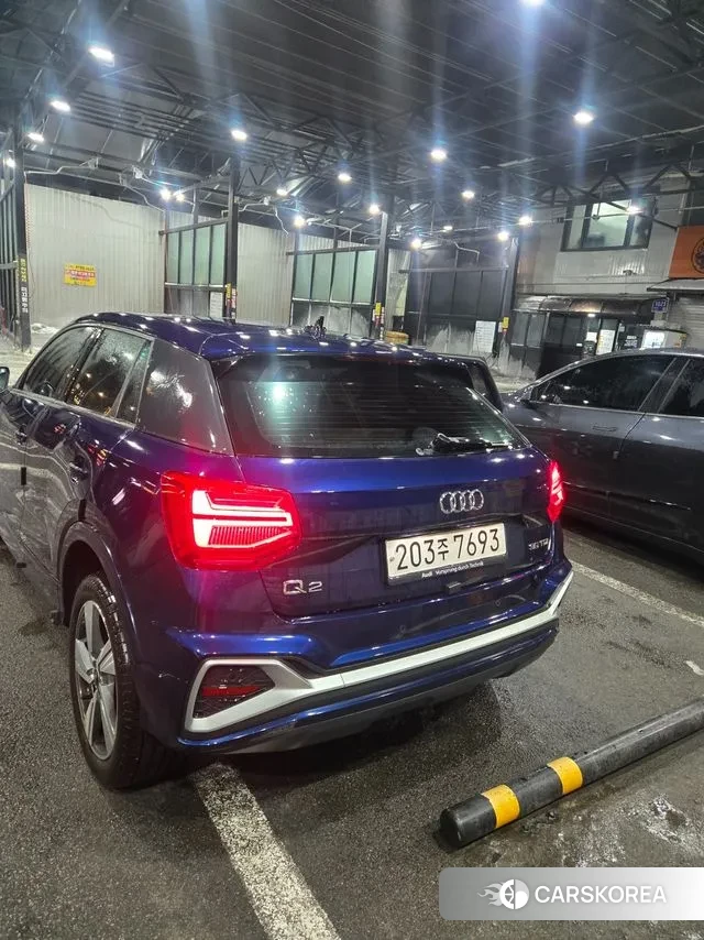 Audi Q2 2023 Синий из Кореи, фото 5