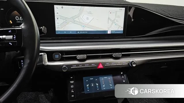 Hyundai Grandeur (GN7) 2023 Серебристо-серый из Кореи, фото 5