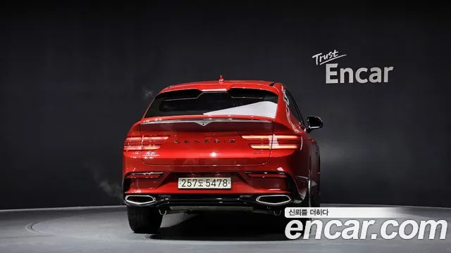 Genesis GV80 Coupe 2023 Красный из Кореи, фото 5