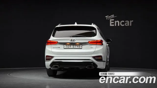 Hyundai Santa Fe TM 2019 Белый из Кореи, фото 5