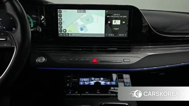 Hyundai The New Grandeur IG Hybrid 2022 Синий из Кореи, фото 5