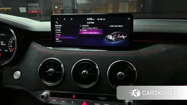 Kia Stinger Meister 2022 Темно-зеленый из Кореи, фото 5