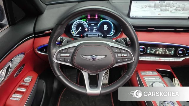 Genesis GV70 2022 Синий из Кореи, фото 5