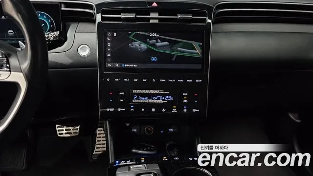 Hyundai Tucson Hybrid (NX4) 2021 Белый из Кореи, фото 5