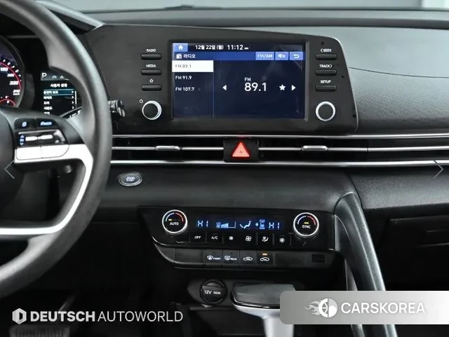 Hyundai Avante (CN7) 2022 Белый из Кореи, фото 5