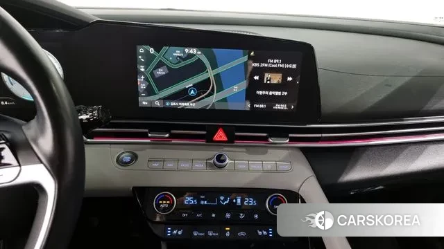 Hyundai Avante Hybrid (CN7) 2021 Синий из Кореи, фото 5