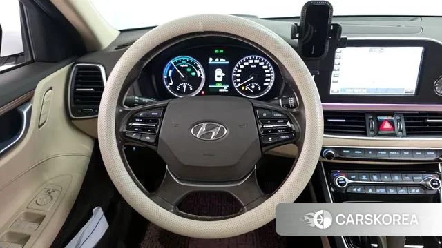 Hyundai Grandeur IG Hybrid 2018 Белый из Кореи, фото 5