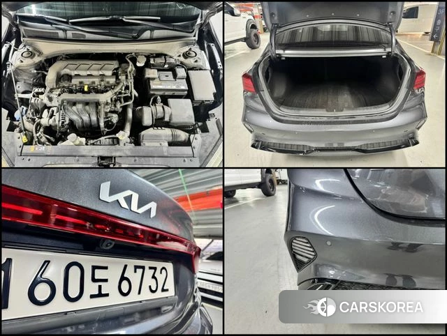 Kia The New K3 2nd generation 2022 Серый из Кореи, фото 5