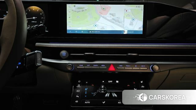 Hyundai Grandeur (GN7) 2022 Серебристо-серый из Кореи, фото 5