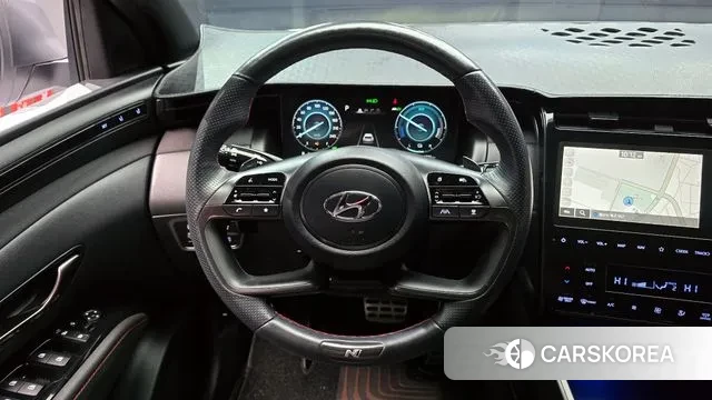 Hyundai Tucson Hybrid (NX4) 2022 Белый из Кореи, фото 5