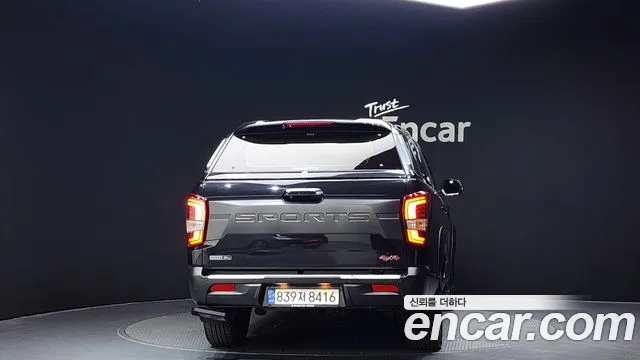 Ssangyong The New Rexton Sport 2022 Черный из Кореи, фото 5