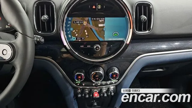 Mini Cooper S Countryman 2023 Небесно-голубой из Кореи, фото 5