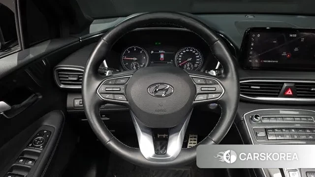 Hyundai The New Santa Fe 2021 Черный из Кореи, фото 5