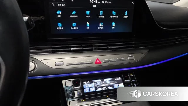 Hyundai The New Grandeur IG Hybrid 2022 Белый из Кореи, фото 5