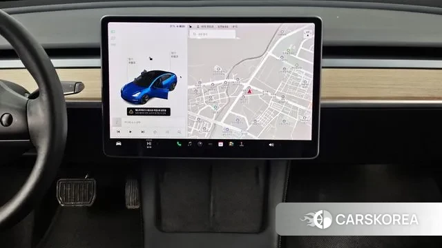 Tesla Model 3 2021 Синий из Кореи, фото 5