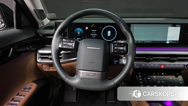Hyundai Grandeur Hybrid (GN7) 2023 Черный из Кореи, фото 5