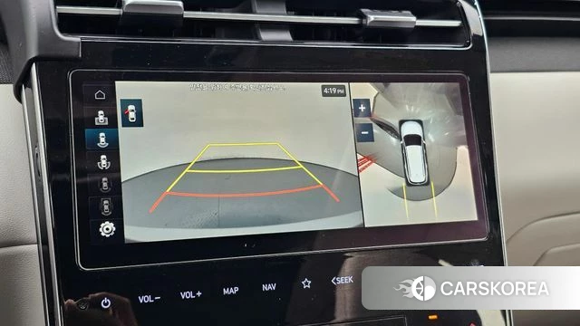 Hyundai Tucson Hybrid (NX4) 2021 Серебристо-серый из Кореи, фото 5