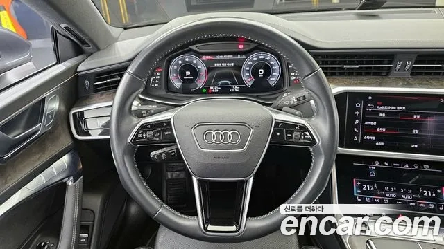 Audi A7 (4K) 2020 Серый из Кореи, фото 5