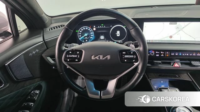 Kia K8 Hybrid 2023 Серебристо-серый из Кореи, фото 5