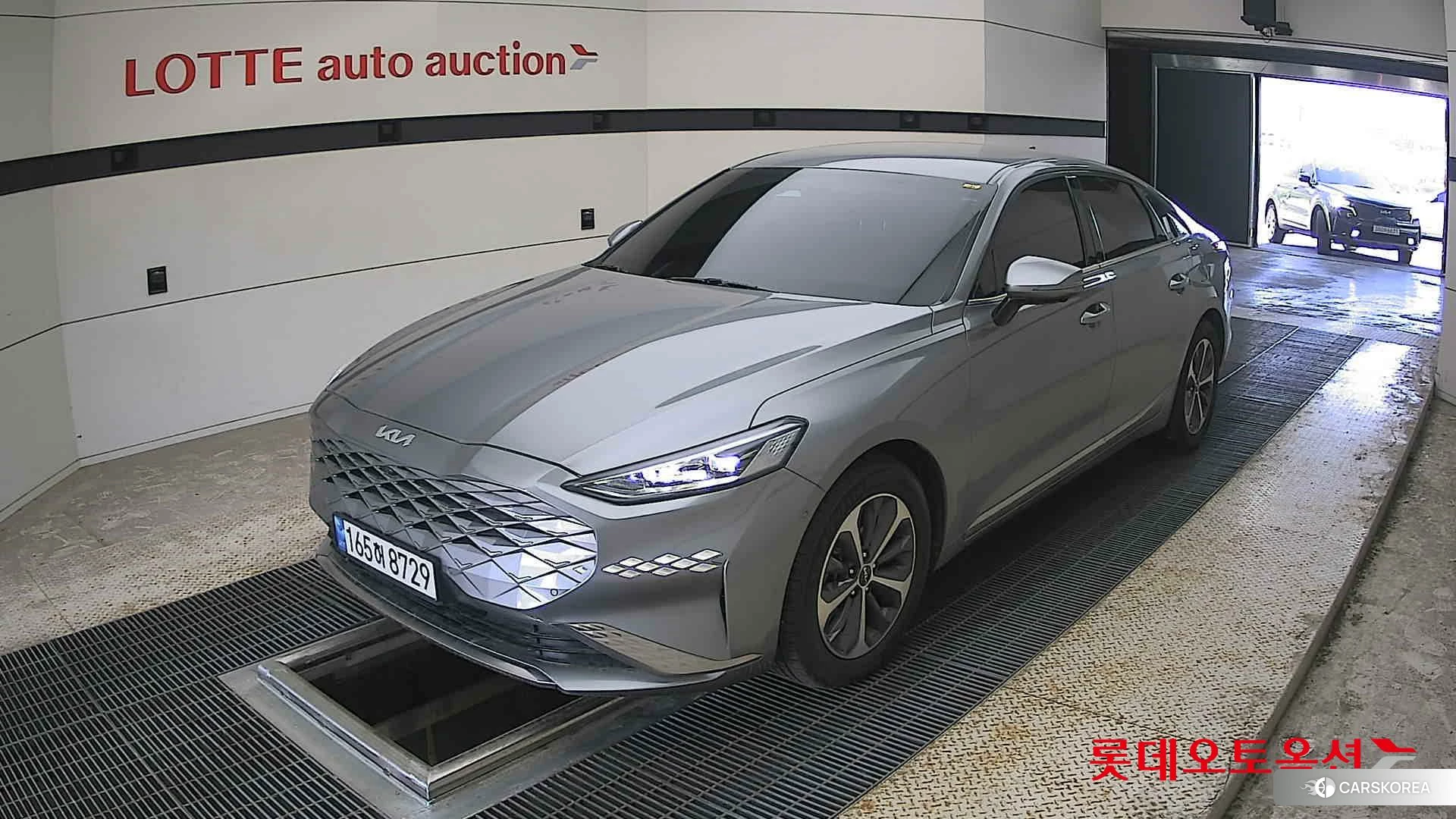 Kia K8 Hybrid 2022 Steelgray из Кореи, фото 5