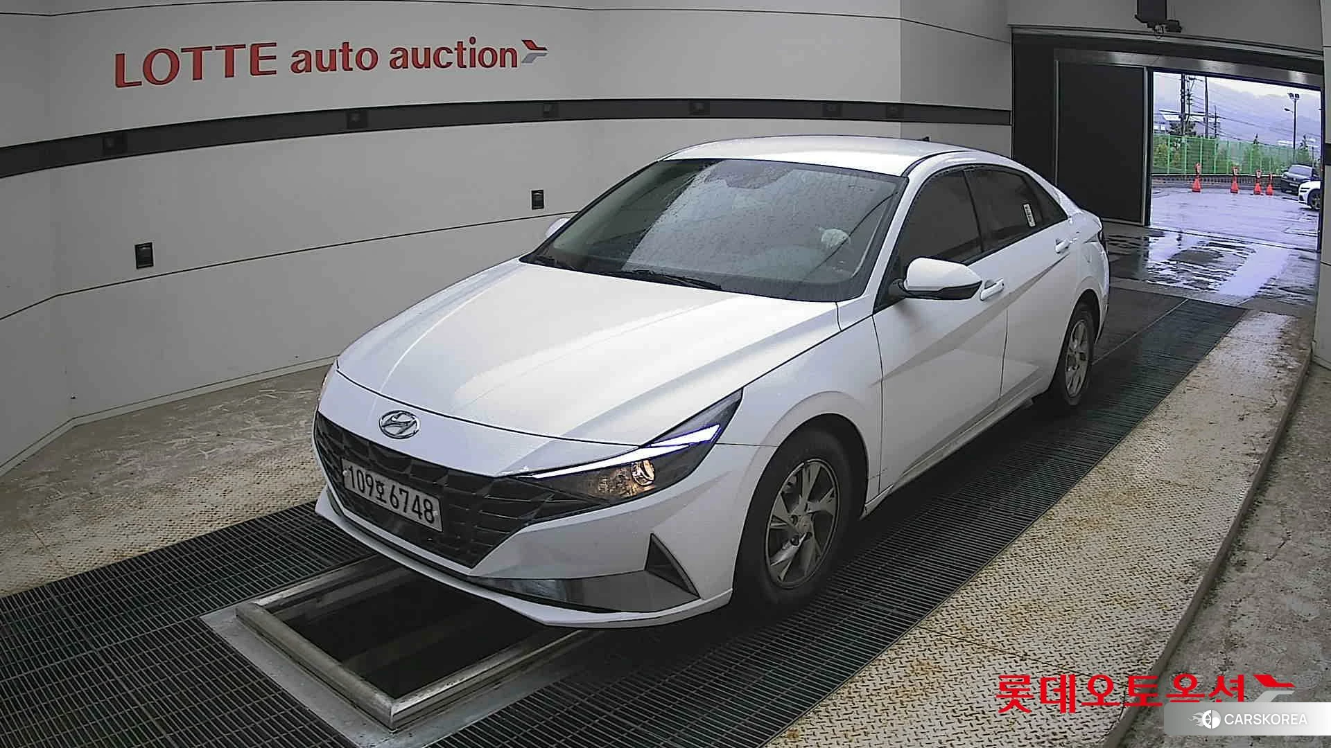 Hyundai Avante 2021 Белый из Кореи, фото 5