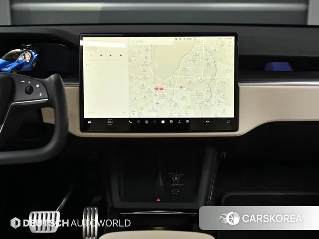 Tesla Model X 2023 Синий из Кореи, фото 5