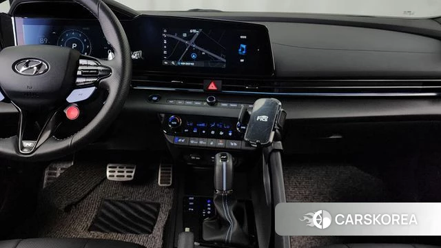 Hyundai Avante (CN7) 2023 Небесно-голубой из Кореи, фото 5