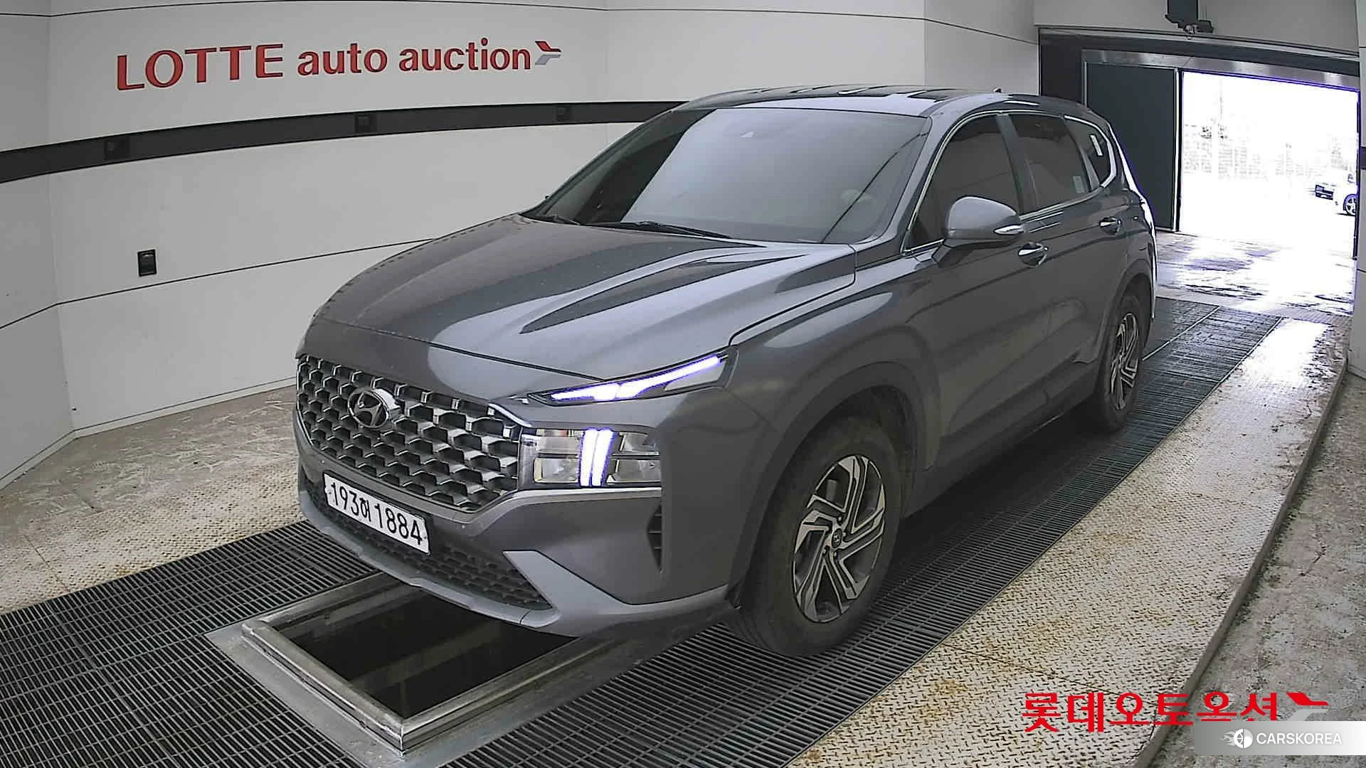 Hyundai Santa Fe 2022 Magnetic Grey Metallic из Кореи, фото 5
