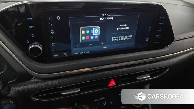 Hyundai Sonata (DN8) 2021 Белый из Кореи, фото 5