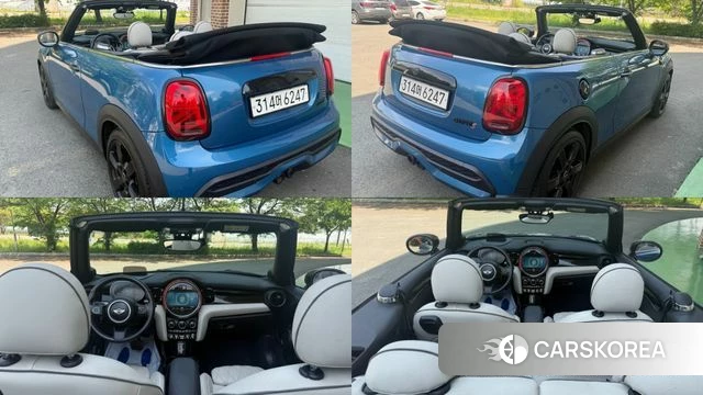 Mini Cooper S Convertible 2023 Синий из Кореи, фото 5