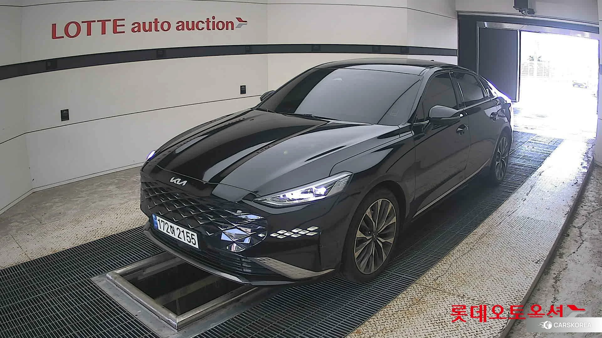 Kia K8 2023 Aurora Black Pearl из Кореи, фото 5