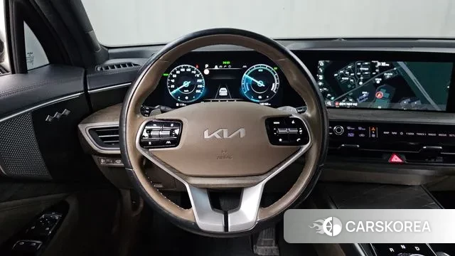 Kia K8 Hybrid 2022 Серый из Кореи, фото 5